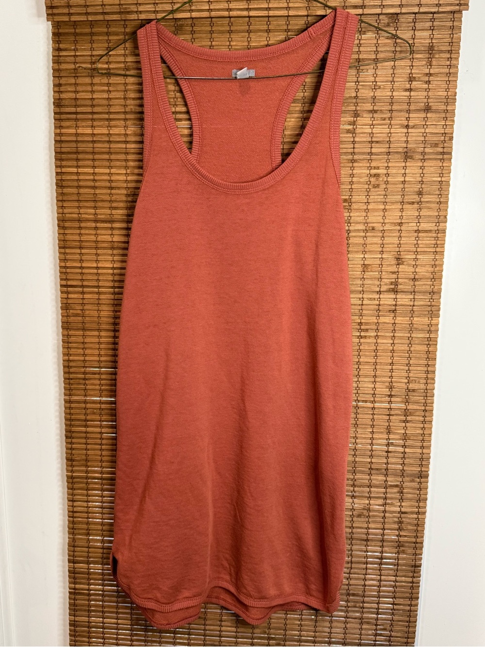 aerie Rust Scoop Neck Tank Sweater